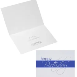 Happy Birthday Stripe Greeting Card