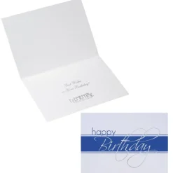 Happy Birthday Stripe Greeting Card
