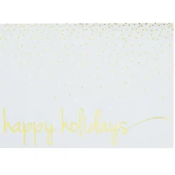 Happy Holidays Confetti Greeting Card