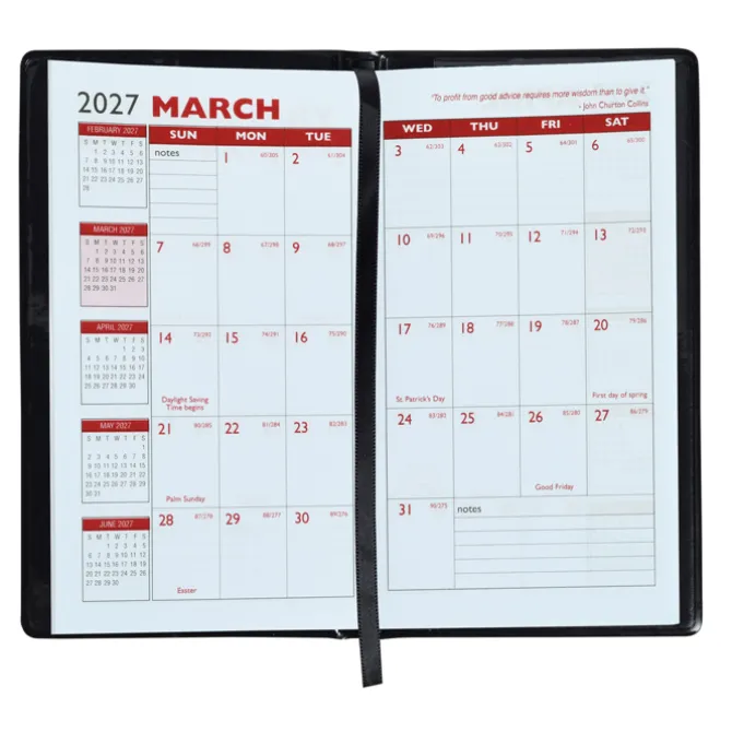 Hard Cover Planner - Monthly