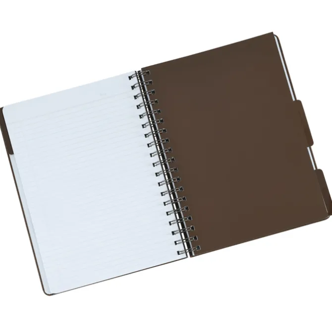 Hazel Tabbed Spiral Notebook