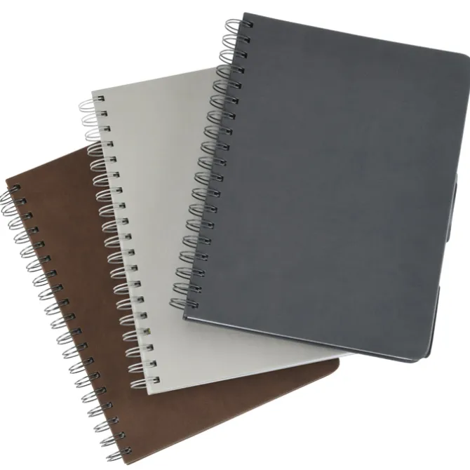 Hazel Tabbed Spiral Notebook