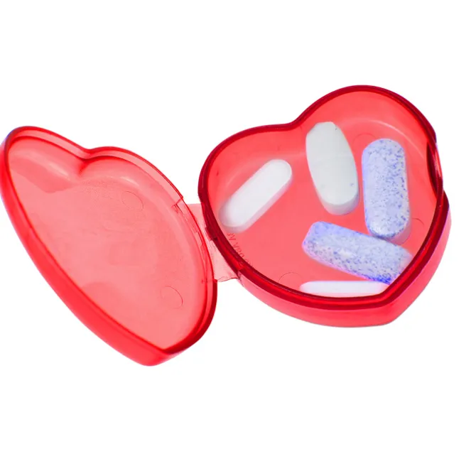 Heart Pill Box - Translucent
