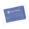 Heathered Cleaning Cloth in Printed Pouch
