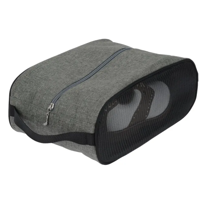 Heathered Shoe Bag Golf Kit