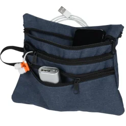 Heathered Tech Travel Bag - 24 hr