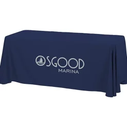 Hemmed Closed-Back Poly/Cotton Table Throw - 6'