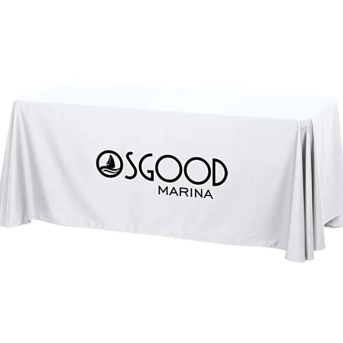 Hemmed Closed-Back Poly/Cotton Table Throw - 6'