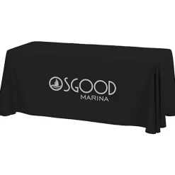 Hemmed Closed-Back Poly/Cotton Table Throw - 6'