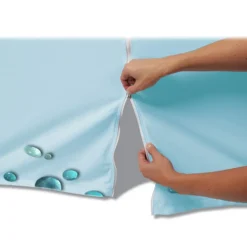 Hemmed Closed-Back UltraFit Table Cover - 8 feet - Full Color