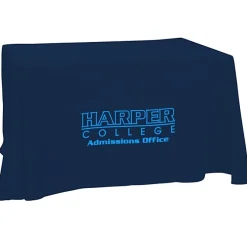 Hemmed Open-Back Poly/Cotton Table Throw - 4'