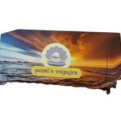 Hemmed Premium Table Throw - 6 feet