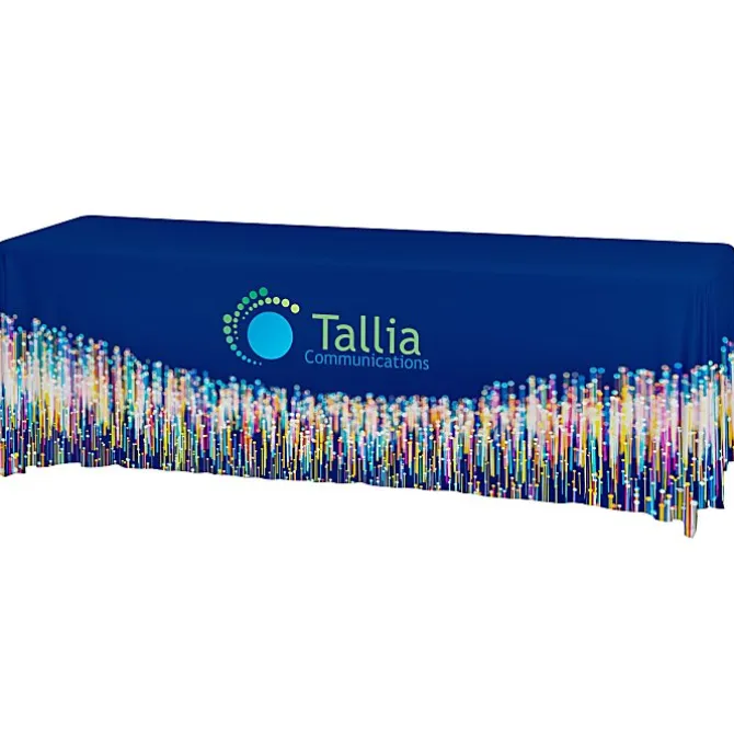 Hemmed Premium Table Throw - 8 feet