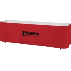 Hemmed Table Skirt - 8' - 24 hr