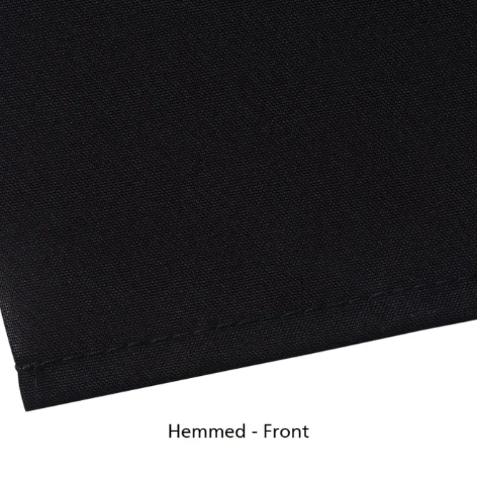 Hemmed UltraFit Table Cover - Round - Cafe Height - Full Color