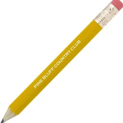 Hex Golf Pencil with Eraser