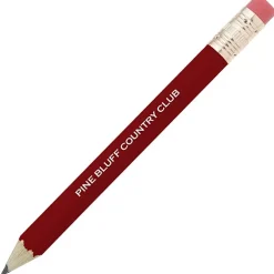 Hex Golf Pencil with Eraser