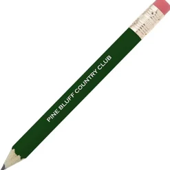 Hex Golf Pencil with Eraser