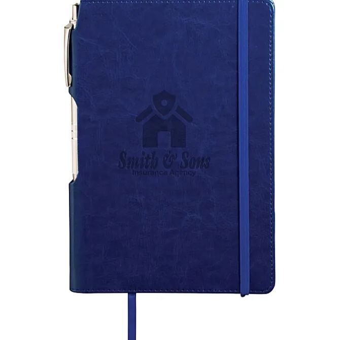 Hideaway Journal with Pen - Debossed