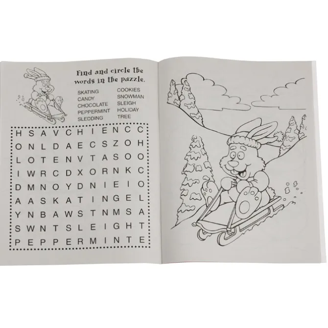 Holiday Fun Coloring Book