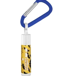 Holiday Lip Balm with Carabiner - Bats & Candy Corn