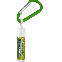 Holiday Lip Balm with Carabiner - Candy Canes
