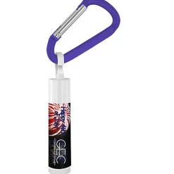 Holiday Lip Balm with Carabiner - Fireworks