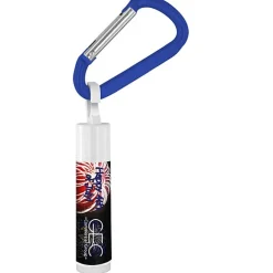 Holiday Lip Balm with Carabiner - Fireworks