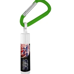 Holiday Lip Balm with Carabiner - Fireworks