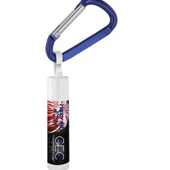 Holiday Lip Balm with Carabiner - Fireworks