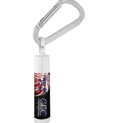 Holiday Lip Balm with Carabiner - Fireworks - 24 hr