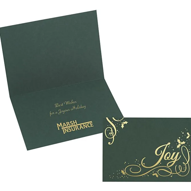 Holly Berry Joy Greeting Card