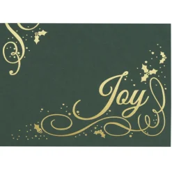 Holly Berry Joy Greeting Card