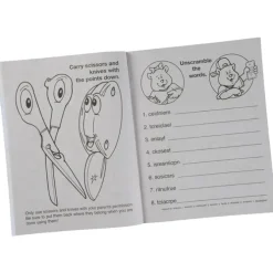 Home Safety Coloring Book