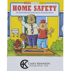 Home Safety Coloring Book