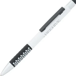 Honeycomb Soft Touch Stylus Metal Pen