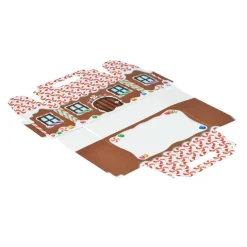 House Shape Box - Gingerbread