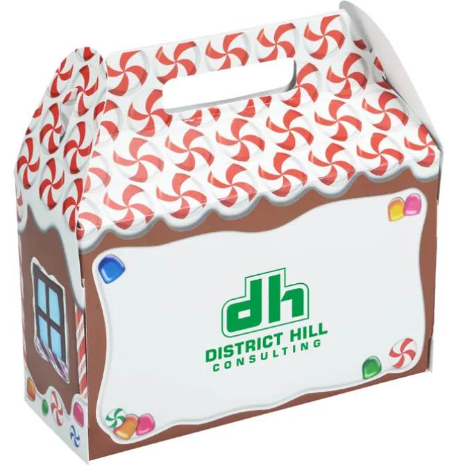 House Shape Box - Gingerbread