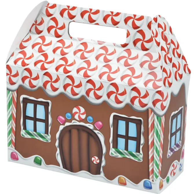 House Shape Box - Gingerbread