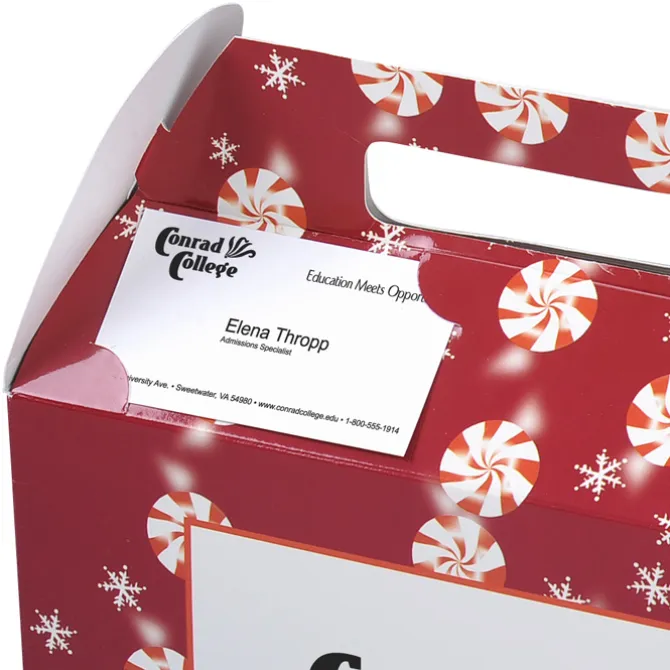 House Shape Box - Peppermints