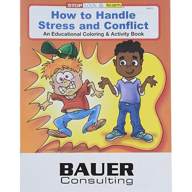 How to Handle Stress & Conflict Coloring Book