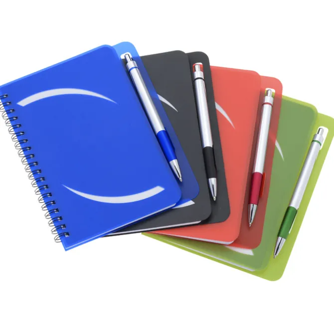 Huntington Notebook Set - Silver