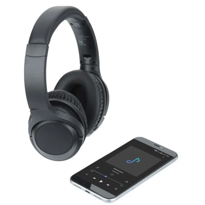 Hush Active Noise Cancellation Bluetooth Headphones