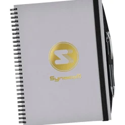 Hybrid Monthly Planner Notebook with Pen