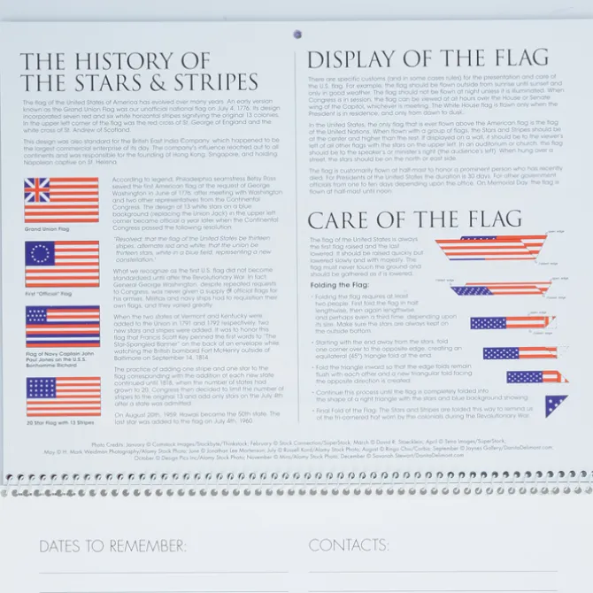 I Love America Appointment Calendar