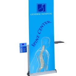 Imagine Quick Change Retractable Banner Display with Table & Literature Pocket