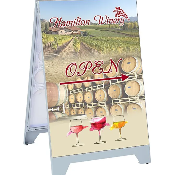 Impress A-Frame Sign - 42 inches x 28 inches