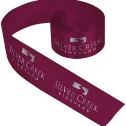 Imprinted Soft Polyester Ribbon - 1 1/2 inches