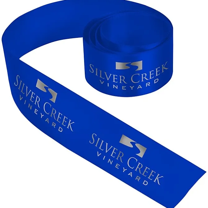 Imprinted Soft Polyester Ribbon - 1 1/2 inches