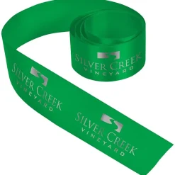Imprinted Soft Polyester Ribbon - 1 1/2 inches
